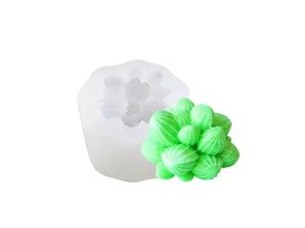Molde silicona multi suculenta chica